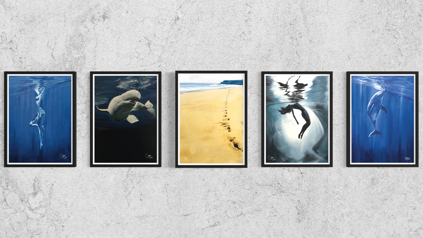 "Ocean Serenity" (Full 5 Print Collection)