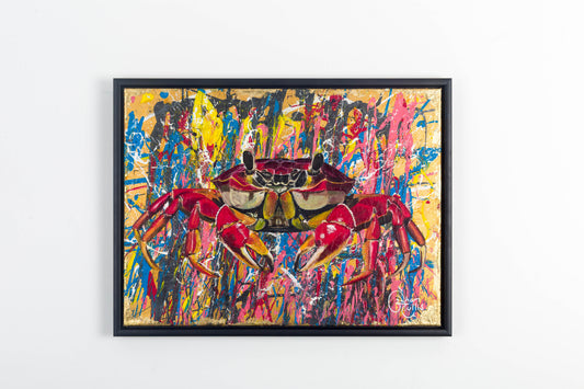 22. The Margate Crab (Limited Edition Framed Canvas Print)