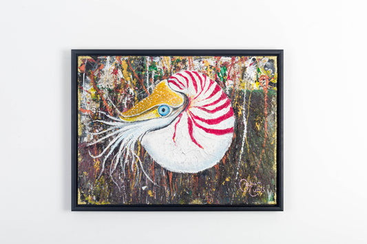 3. The Newquay Nautilus (Limited Edition Framed Canvas Print)