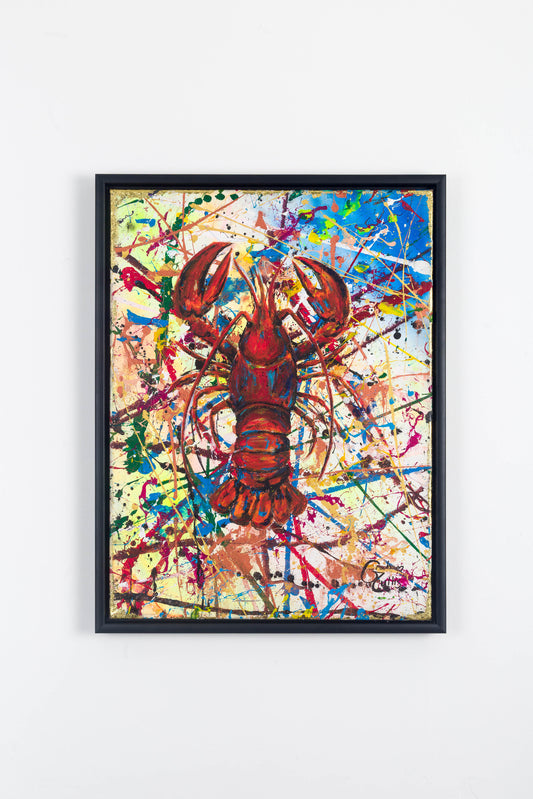 1. The Lands End Lobster (Limited Edition Framed Canvas Print)