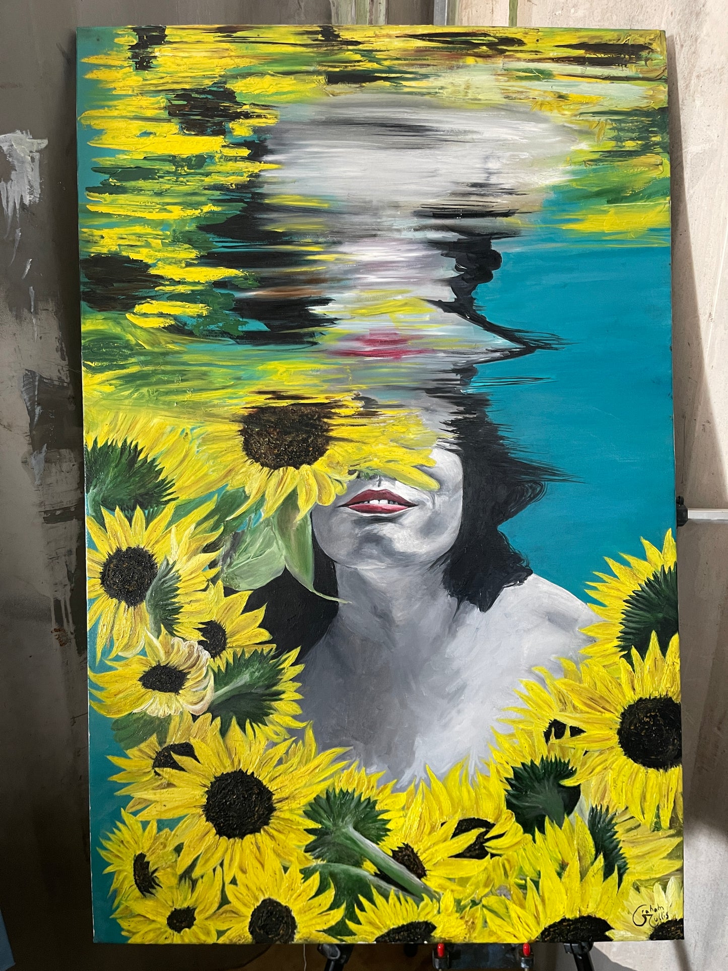 She Loves Sunflowers