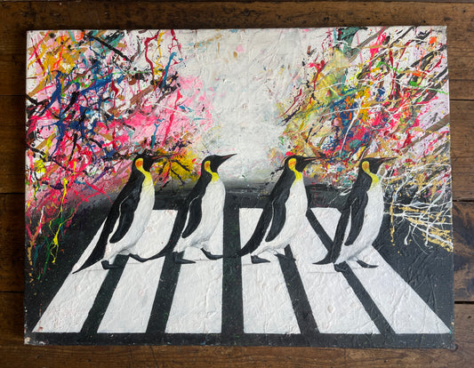 The Liverpool Abbey Road Penguins (Sefton park)