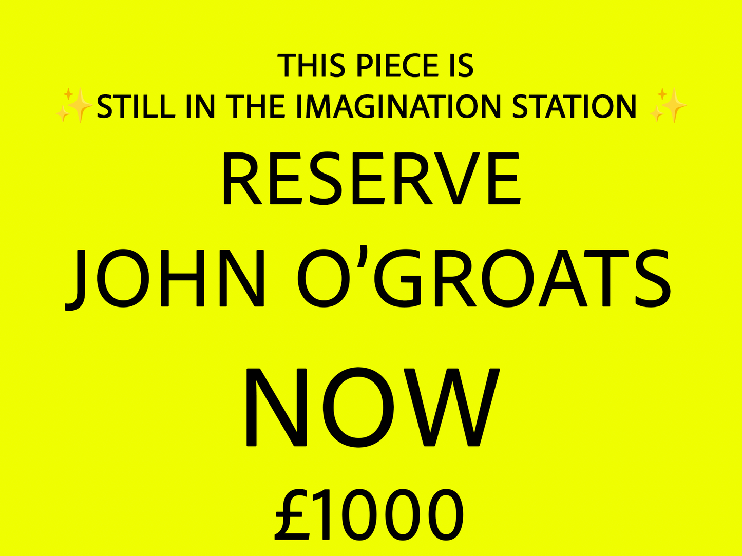 John O'Groats (no name yet) - Item ?