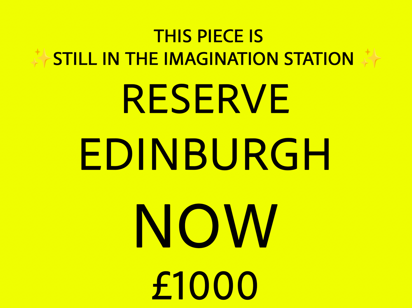 Edinburgh (no name yet) - Item ?
