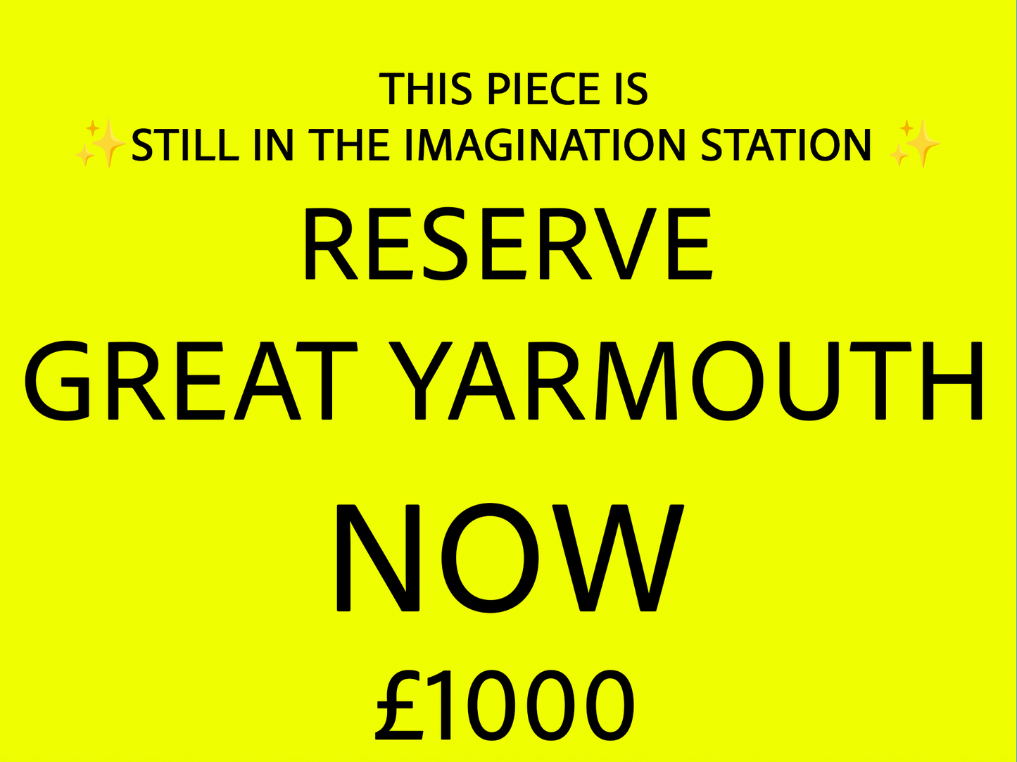 Great Yarmouth (no name yet) - Item ?