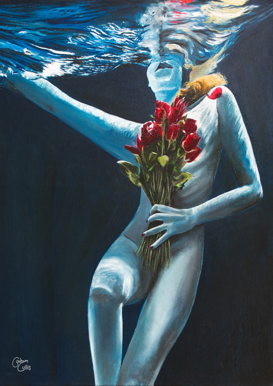 Underwater Love - Hand signed print
